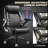 Inbox Zero 600LBS Large Heavy Duty Office Chair With 5D Flip Arms, Big And Tall Office Chair With Pocket Spring Cushion, Extra Wide Office Chair With Adjustable Lumbar Support,Dual Rubber Wheel