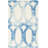 Amekia Hand Tufted Wool/Cotton Geometric Rug in Blue/Ivory-512311929