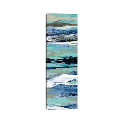 Coastal Sea Foam II by Silvia Vassileva - Wrapped Canvas Panoramic Gallery-Wrapped Canvas Giclée