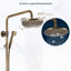 Amoux Complete Shower System with Adjustable Shower Head