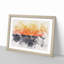 An Orange Sunset Watercolour - Picture Frame Graphic Art Print-56875029-56875028