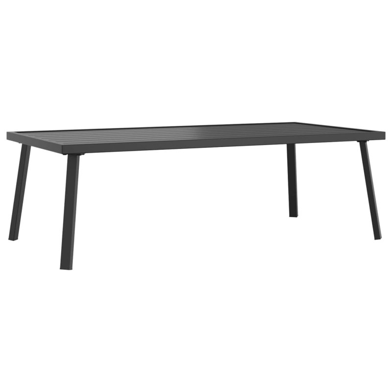 Rieth Rectangular Metal Outdoor Coffee Table , 110cm cm W 70cm cm D