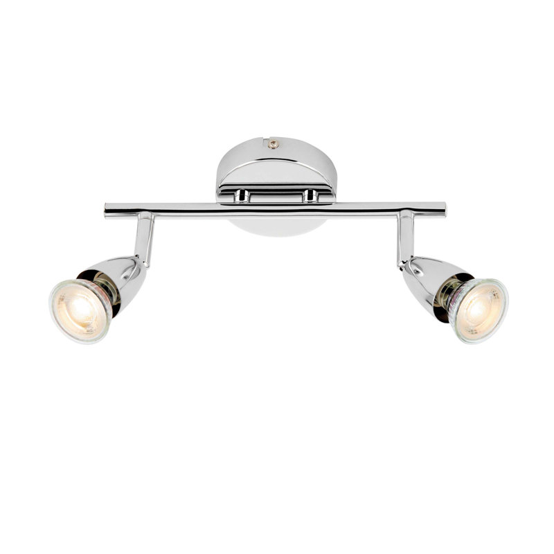 Eichler Flush Mount, Chrome Effect Plate