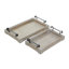 Ensemble de plateau de table basse Jackeline