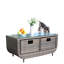 Table basse avec verre trempé