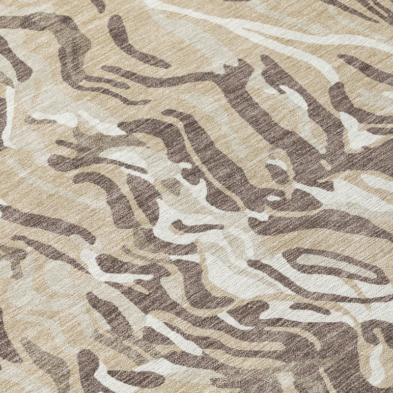 Tapis lavable intérieur / extérieur Saphara , 10 pi x 14 pi