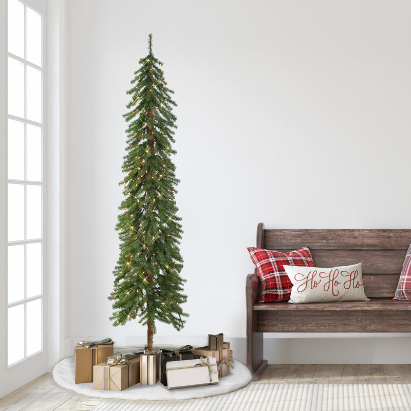 Arbre de Noël pin vert 7 pi avec 300 lumières Graziana