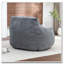 Grand fauteuil à billes en velours côtelé avec accoudoirs Comfy-173201483