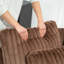 Chaise longue d'intérieur surdimensionnée à housse-862242719