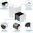Mount-It! Mobile Vertical File Cabinet with Three Drawers | Under Desk Rolling Storage-1340923771