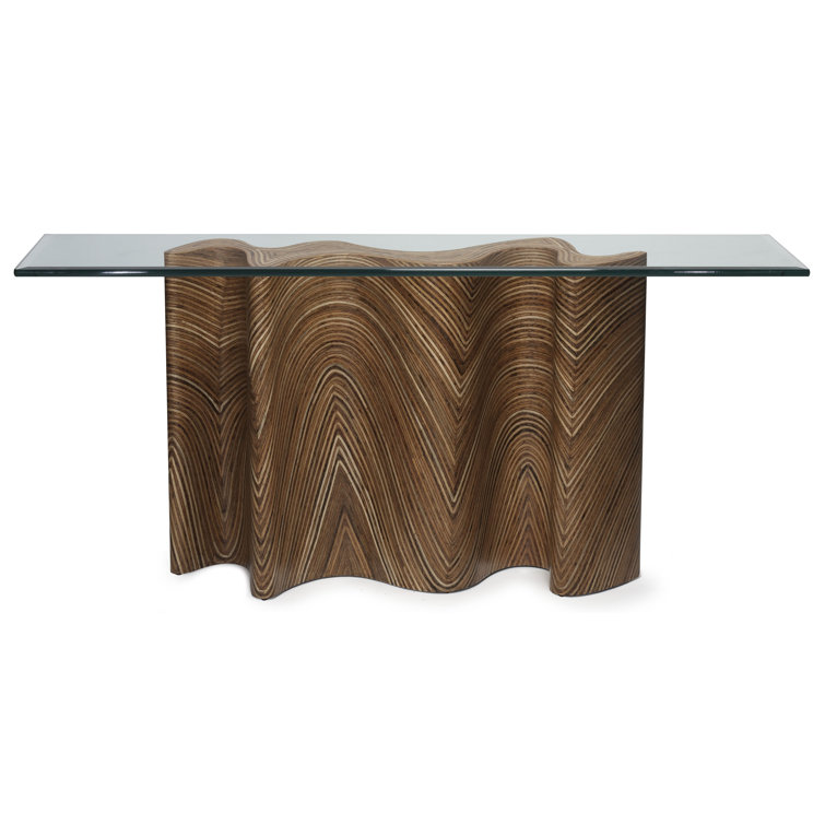 Showtime 72'' W Glass Console Table