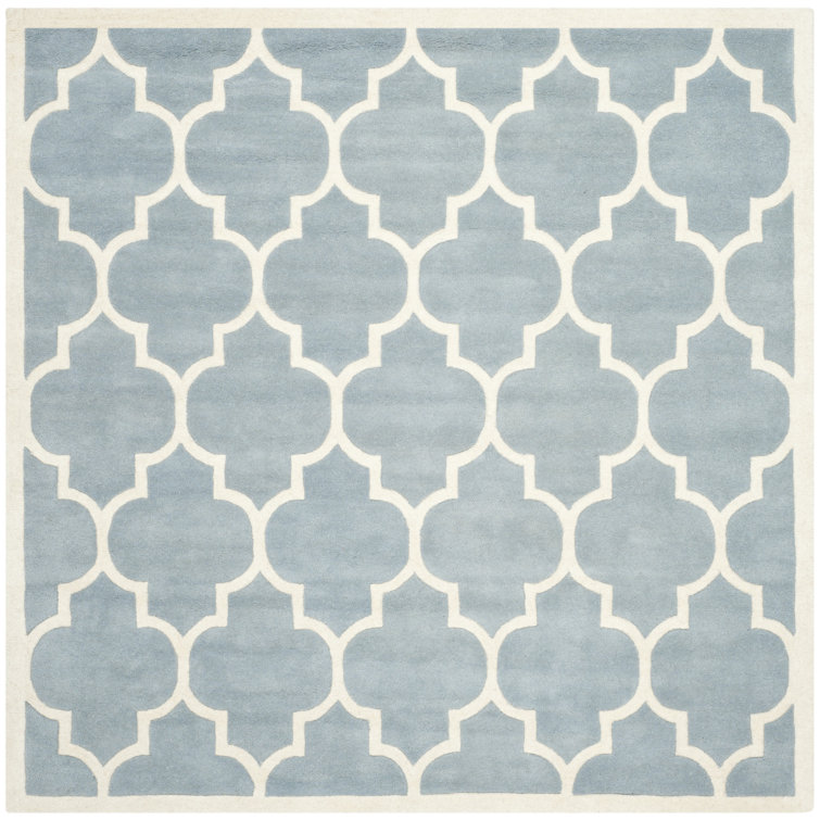 Carolene Hand Tufted Wool Geometric Rug