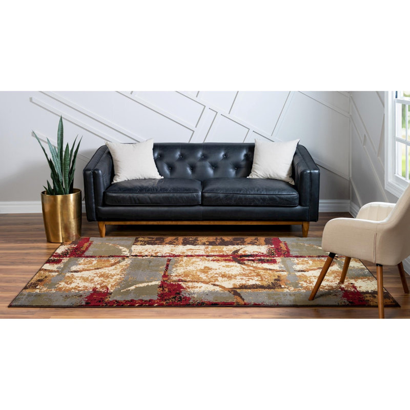 Adetomiwa Geometric Indoor Rug, Rectangle 7'10" x 10'