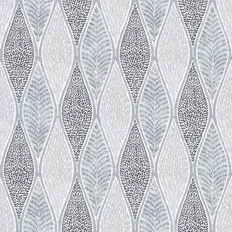 Roderick 100m x 53cm Matte Wallpaper Roll, Grey