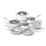 11Pc Matte White Set
