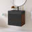 24" Wall-Mounted  Bathroom Vanity With Black Solid Surface Basin-1355903913