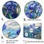 «Blue Iris Radiance» par The Lake, impression sur toile-1542798905-1542799310