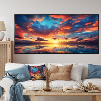 Magical Sunset Sky I - art mural ciel