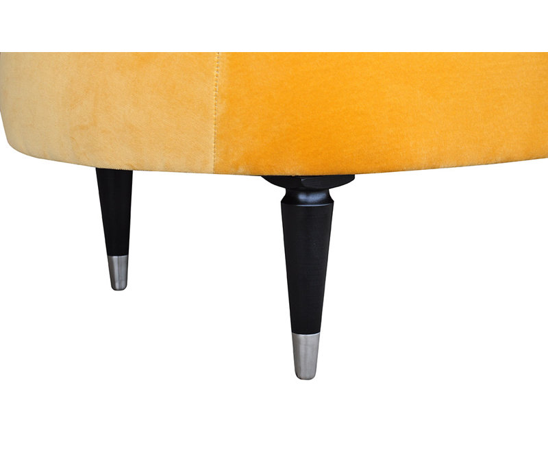 Beetle 2 Seater Sofa, Yellow