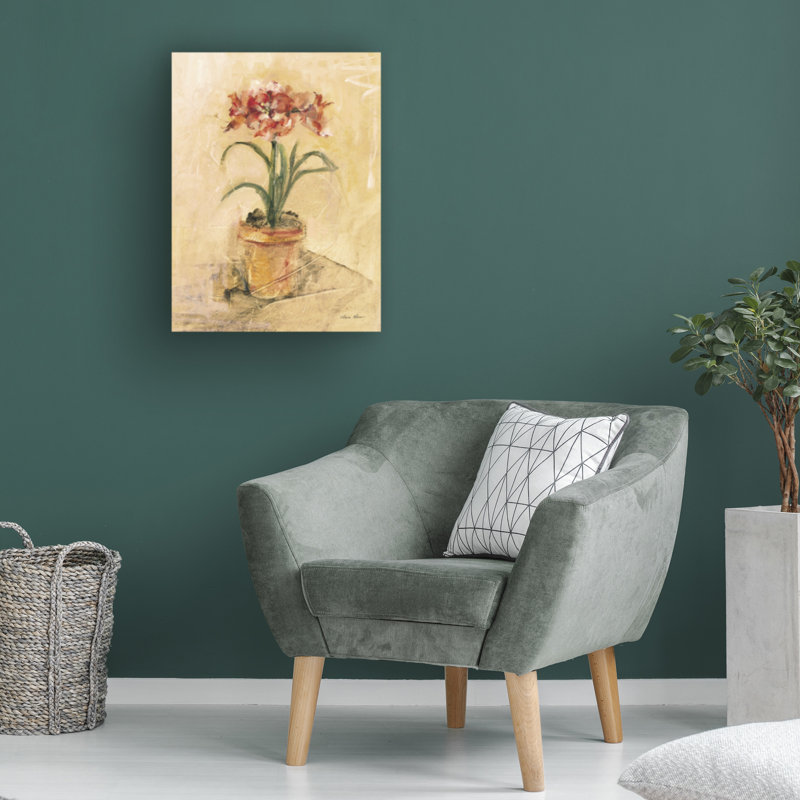 Art sur toile «Bolari Cheri Blum Secret Amaryllis I», H 24 po x l 18 po