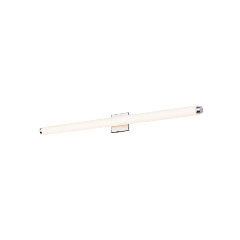 Tubo Slim 1 - Light LED Bath Bar, Polished Chrome, Drum