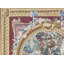 Hand-Knotted High-Quality Beige, Gold, and red Area Rug