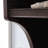 Hutch, Brown finish