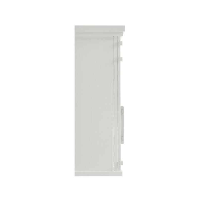 Lankford 24 Wood Wall Cabinet, White