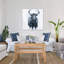 «Look Bull Bull» - peinture sur toile tendue-1961395609