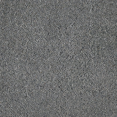Noir Ash Mini Pebble 12" X 12" Tumbled Marble Mosaic Floor And Wall Tile