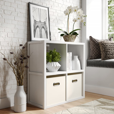 John Louis Home Solid Wood Cube Organizer