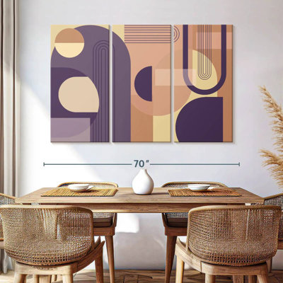 Avery - Arches abstraites - mauve