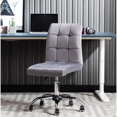 Ketillogh Velvet Office Chair