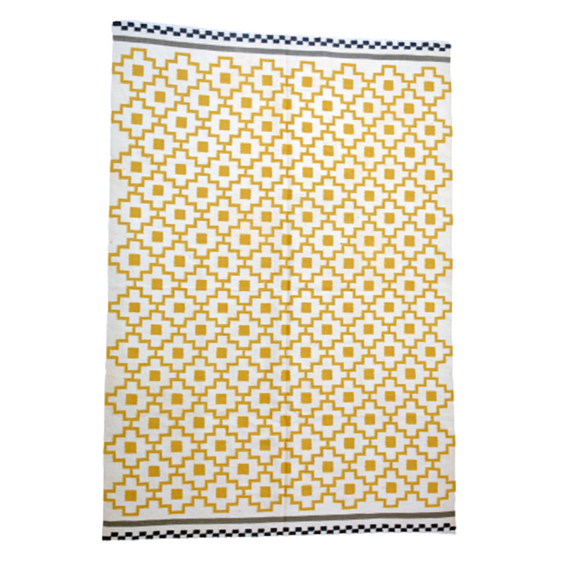 Burden Geometric Hand Woven Area Rug, Rectangle 170 x 240cm