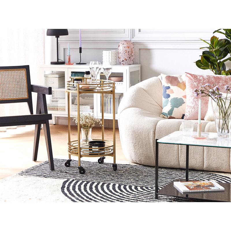 Rachit Metal Bar Cart