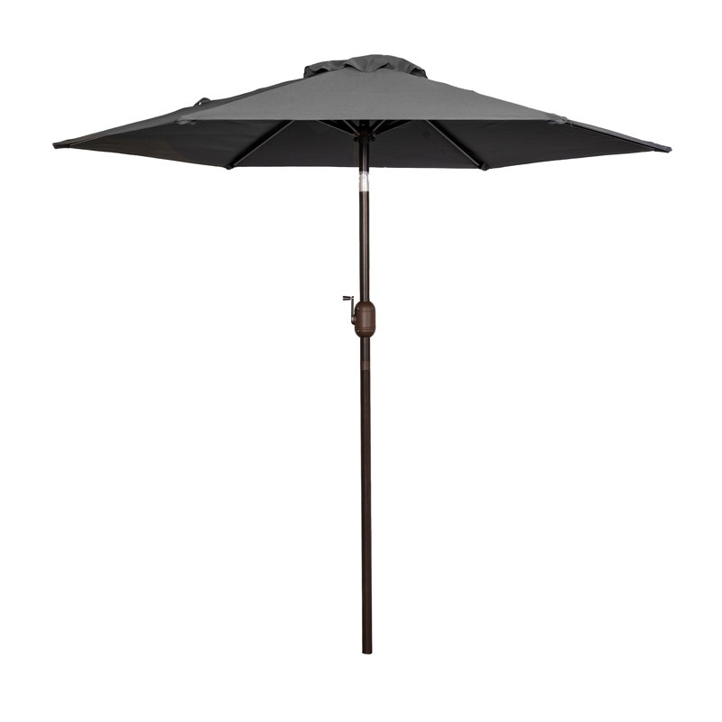 Parasol de marché 7,2 pi Seegmiller, Gris