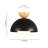11.8" Modern Dome Flush Mount with Glass Globe Shade