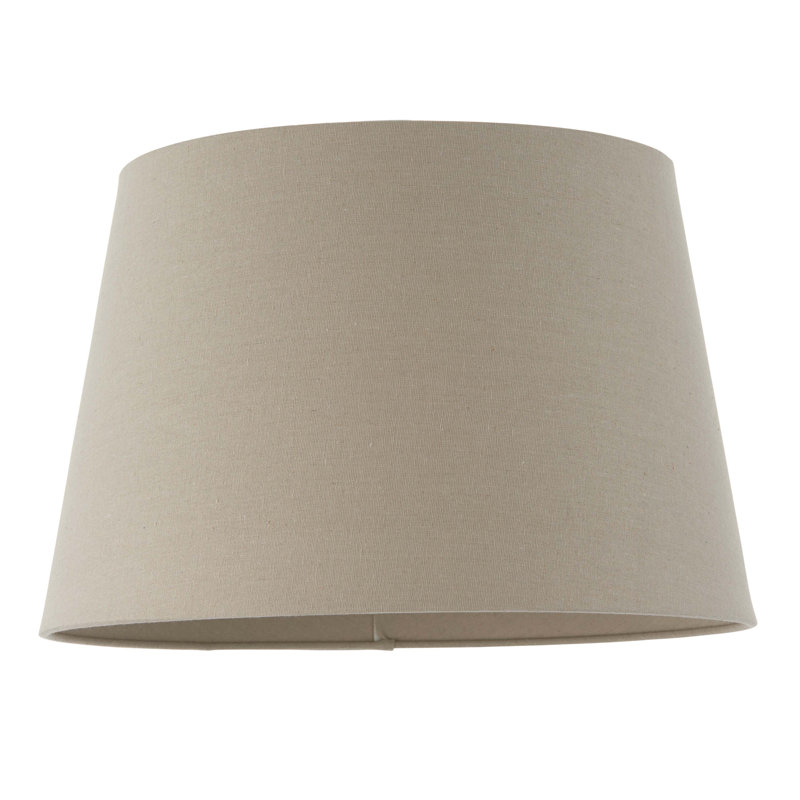 Orpington 40.6cm Fabric Empire Lamp Shade, Grey