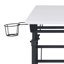 Bureau d'écriture roulant avec hauteur réglable et tablette mobile-313907883