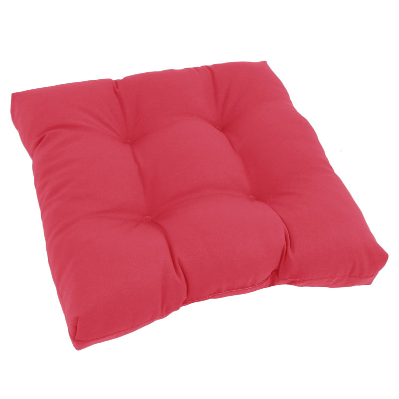 Outdoor 5'' Seat Cushion, Bery Berry