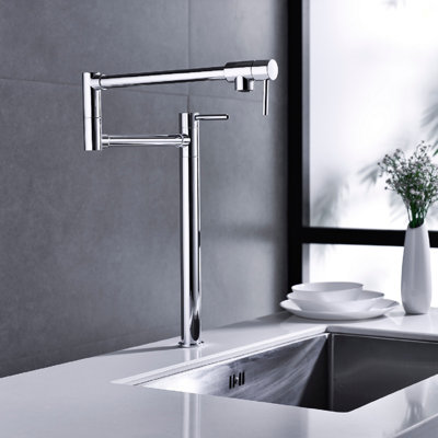 Pot Filler Faucet With Extension Shank