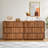 Molded 31.5"Fluted 3-Drawer Dresser-1250958327