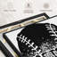 Impression sur toile noire Softball-449925701