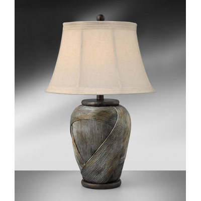 Tessere 30" Silver & Copper Medley Table Lamp