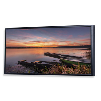 Sunrise Lake - Photographie sur toile