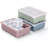 Silicone Ice Cube Trays 3 Pack - Large Size Silicone Ice Cube Moulds With Leak Proof Removable Lid Square Ice Cube Tray And BPA Free For Cocktail,Whiskey, Stackable Flexible Ice