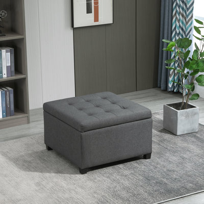 Gris avec rangement et plateau rabattable. Décoration pour les espaces de vie. Revêtement doux, rangement spacieux, cadre stable, charnière sécuritaire dans n'importe quelle pièce. Look rétro, bois d'eucalyptus abondant