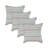 Hand-Woven Chevron Cotton Throw Pillow Set-441033006-441032977