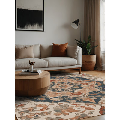 Tapis brun lavable à la machine