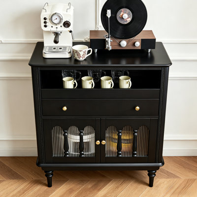 French cream style storage sideboard cabinet